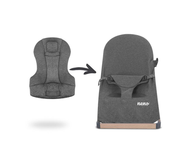 NENO CHIARO GRAPHITE leżaczek dla dzieci - 1237920 - zdjęcie 6